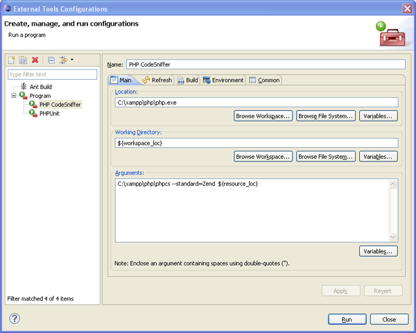 Eclipse Configuration